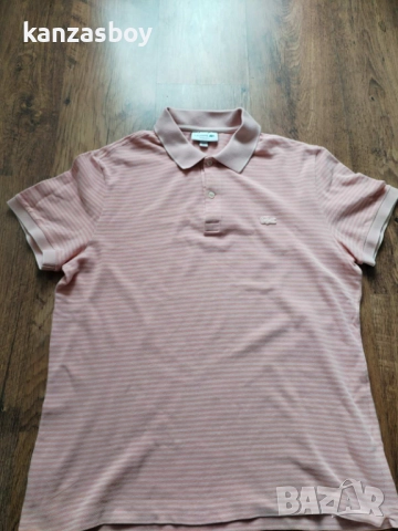 lacoste - страхотна мъжка тениска КАТО НОВА Л , снимка 5 - Тениски - 52080782