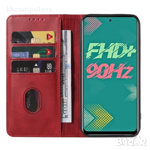 Infinix Hot 11s Magnetic Wallet Калъф и Протектор, снимка 6 - Калъфи, кейсове - 51274082