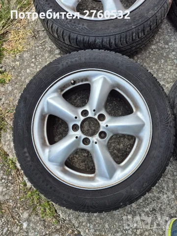 Оригинални джанти Mercedes 16", снимка 4 - Гуми и джанти - 55822562