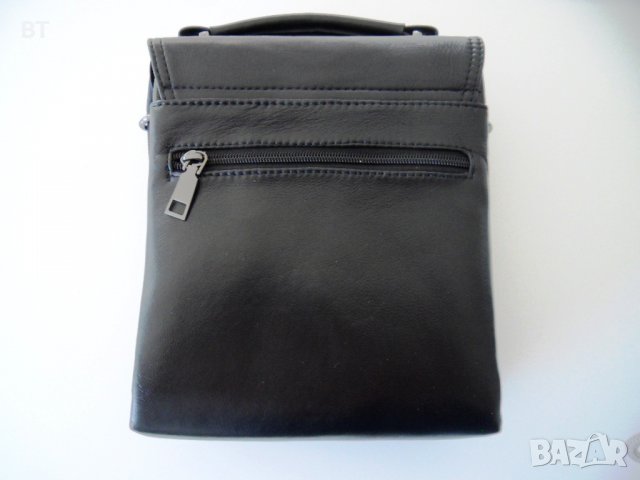 НАМАЛЕНА Мъжка чанта от естествена кожа Ar Pelle Италия, снимка 11 - Чанти - 38045581