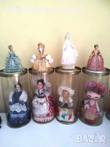 Ретро малки кукли сувенири , снимка 1 - Колекции - 38676407