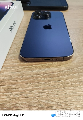 iPhone 14 Pro Purple 128GB Батерия 85%, снимка 7 - Apple iPhone - 52621168
