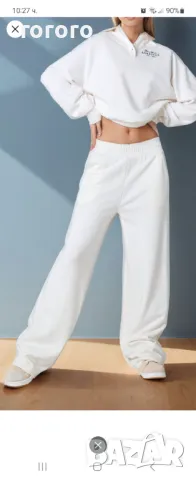 Бял спортен панталон 