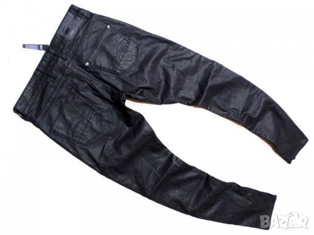 Нови и Намалени! G-star Raw Revend Skinny Jeans BLACK PINTT STRETCH DENIM Мъжки Слим Дънки  W31 L34, снимка 11 - Дънки - 37703061