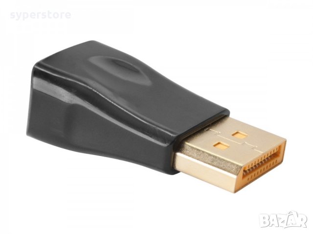 Преходник от DisplayPort към VGA Digital One SP00119 Адаптер DP to VGA gold plated, снимка 3 - Кабели и адаптери - 29251973