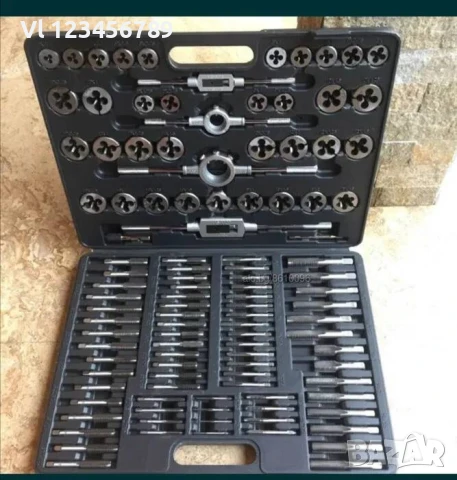 Плашки и метчици М2-М18 110ч ROCK FORCE