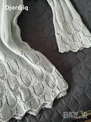 Ръчно плетена блуза, снимка 2 - Блузи с дълъг ръкав и пуловери - 48328841