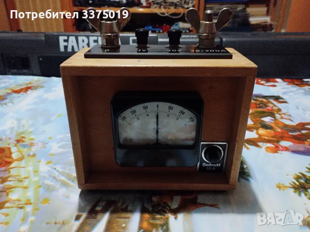 Немски измервателен уред, снимка 5 - Антикварни и старинни предмети - 48261290