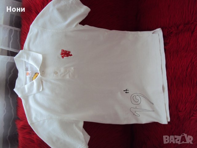 Оригинална тениска на Манчестър Юнайтед с везано лого, снимка 7 - Футбол - 31549228