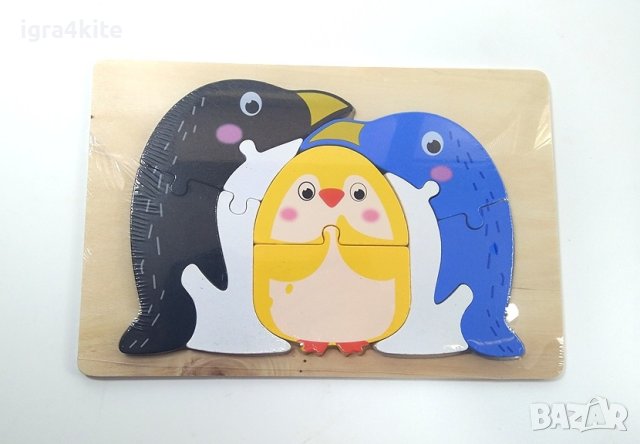 8 модела дървени пъзели на животни , снимка 5 - Образователни игри - 42862928