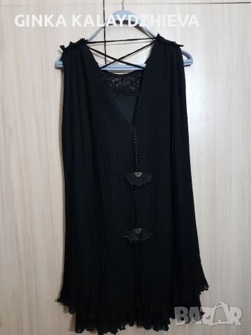 Рокля и чанта в черно , снимка 3 - Рокли - 52664496