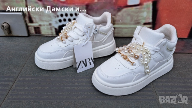 Английски дамски кецове-Zara, снимка 4 - Кецове - 51531257