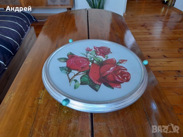 Стар поднос #14, снимка 2 - Антикварни и старинни предмети - 38332265