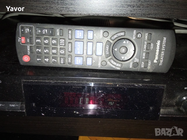 5.1ch слим ресивър PANASONIC SA-XR30 с дистанционно, снимка 5 - Ресийвъри, усилватели, смесителни пултове - 53357639