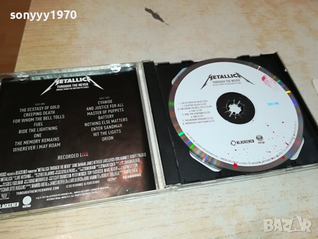 METALLICA X2 CD 3110231523, снимка 2 - CD дискове - 42793983