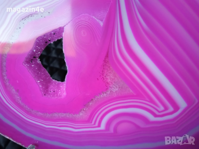 Голяма плочка от естествен ахат,скъпоценен камък за хармония и дълголетие,Родопи,Родопис,, снимка 3 - Декорация за дома - 52267162