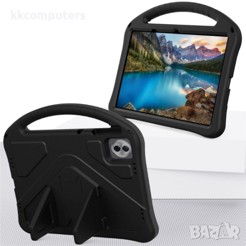 EVA Удароустойчив калъф за Honor Pad 10 | Протектор, Вградена стойка, Дръжка |Цвят: Черен, Син, Черв, снимка 12 - Калъфи, кейсове - 52085020