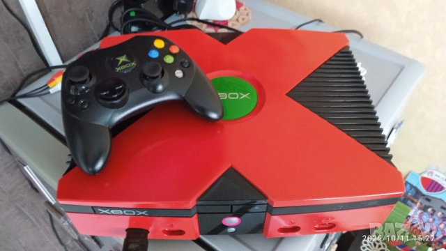 Хакнат XBOX Classic джойстик игри x box хбох х бокс х бох ексбокс екс бокс, снимка 13 - Xbox конзоли - 52018759