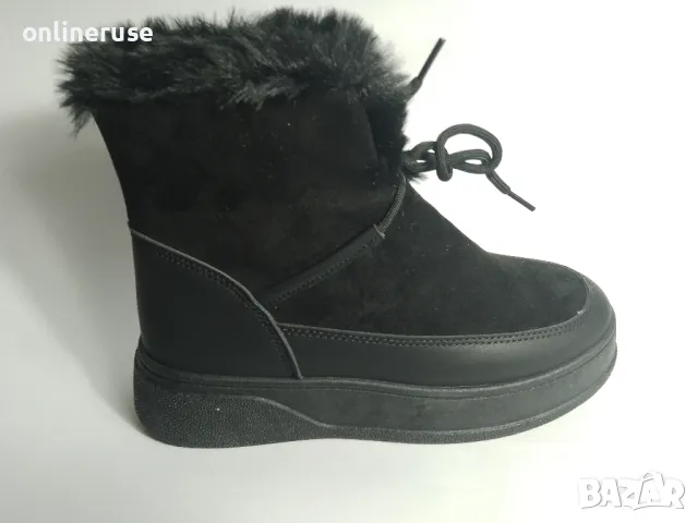 дамски боти велур , снимка 1