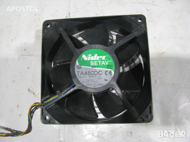 Вентилатор 12V модел В 35502–35 ТА 450ДС