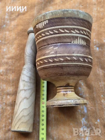 Голям хаван хаванче, снимка 2 - Антикварни и старинни предмети - 56441314
