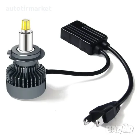 Крушки LED H7 100W – 12V LED – T263, снимка 3 - Аксесоари и консумативи - 56054450