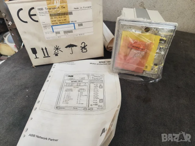 ABB SPAM 150 C-AA Motor Protection Relay RS 641 014-AA - New, снимка 2 - Други машини и части - 56334533