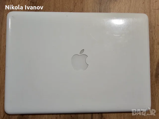 БЯЛ Apple MacBook 13" A1342 late 2009 Core 2 Duo 2.26Ghz| 8GB RAM | 128GB SSD | Зарядно | 2.5ч. Бат, снимка 8 - Лаптопи за дома - 55729931