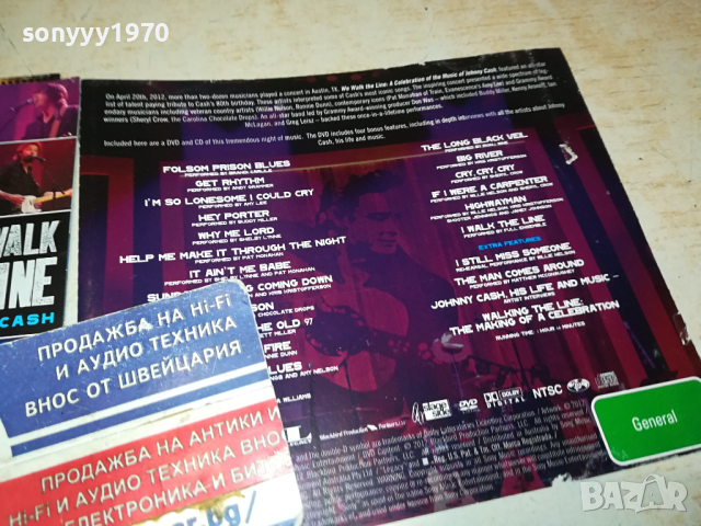 johnny cash cd+dvd ВНОС germany 0903242007, снимка 10 - CD дискове - 44687063