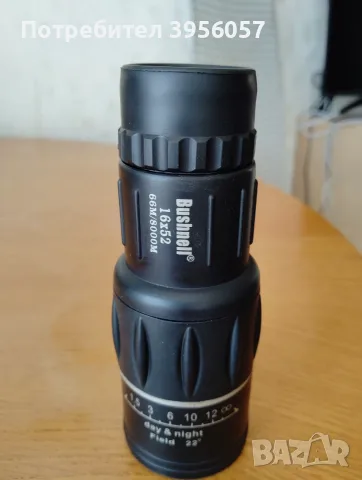 Монокъл Bushnell 16x52, снимка 3 - Други спортове - 56416007