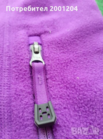 Оригинален Дамски Полар на HAGLOFS climatic размер М, снимка 8 - Блузи с дълъг ръкав и пуловери - 31401354