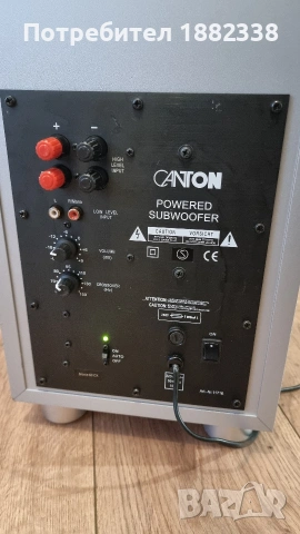 субуфер canton as 60 cx, снимка 4 - Тонколони - 53142878