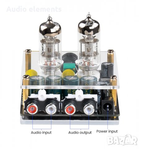 ЛАМПОВ ПРЕДУСИЛВАТЕЛ /усилвател/ FEVER 6J38 TUBE PREAMP AMPLIFIER BOARD PRE-AMP TUBE AMP 6J38, снимка 10 - Аудиосистеми - 38065414