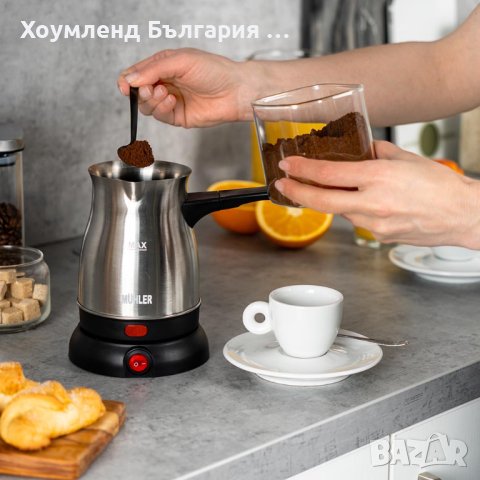 Електрическо джезве за котлон, снимка 6 - Други - 42494022