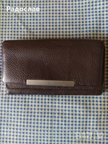 ART- 93 голям портфейл от естествена кожа 