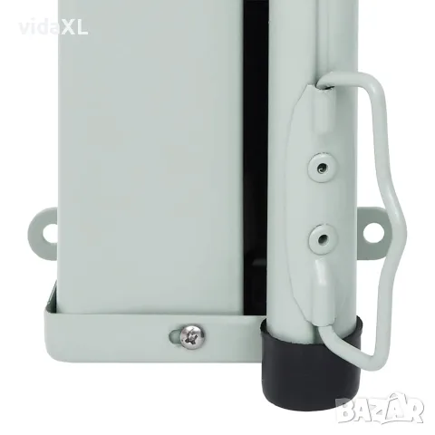 vidaXL Прибираща се дворна странична тента, 180x314 см, сива, снимка 8 - Огради и мрежи - 56146643