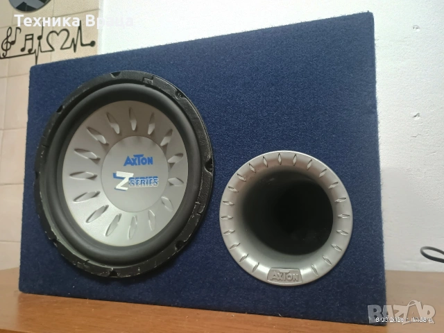 Субуфер (бас каса) 10 инча AXTON Z SERIES CAB257. Перфектен! , снимка 3 - Тонколони - 53890156
