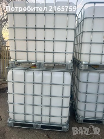 Цистерни ,Бидони 1000 литра 1-тон, Контейнери, снимка 4 - Подемници - 34974374