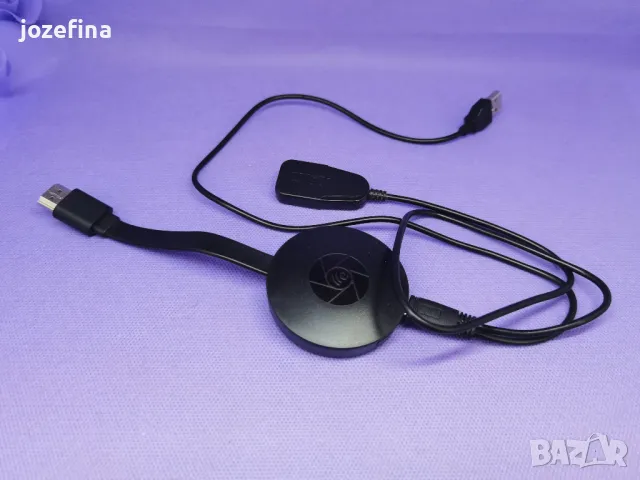 Продавам Anycast (Еникаст) – устройство за безжичен стрийминг към телевизор, снимка 4 - Стойки, 3D очила, аксесоари - 48936844