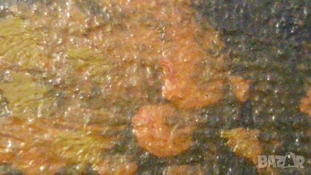 Маслена картина пейзаж с дървета, скали и цветя, снимка 11 - Картини - 53020196