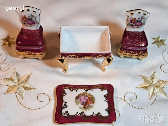 мини фигурки бижутерка Limoges столчета с маса 29/4, снимка 4 - Колекции - 52461528