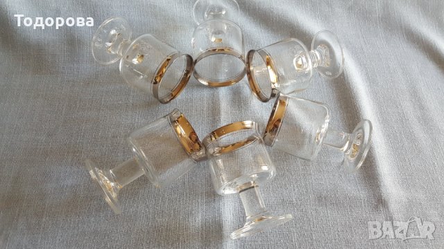 Ретро винени стъклени чаши-Thomas , снимка 5 - Други ценни предмети - 33820350