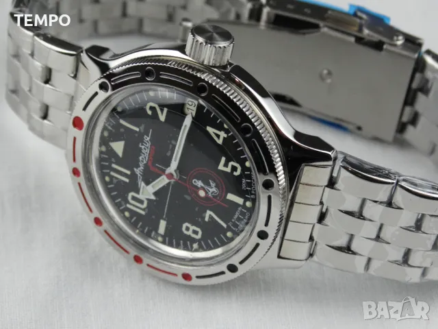 ВОСТОК АМФИБИЯ АВТОМАТИЧЕН- "МорПех" ref: 420959, снимка 2 - Мъжки - 43312649