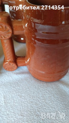 Големи керамични халби и юсчета, снимка 7 - Антикварни и старинни предмети - 42132722