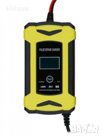 Зарядно устройство 12V/6A смарт зареждане с дисплей и импулсен режим, снимка 4 - Друга електроника - 52805936