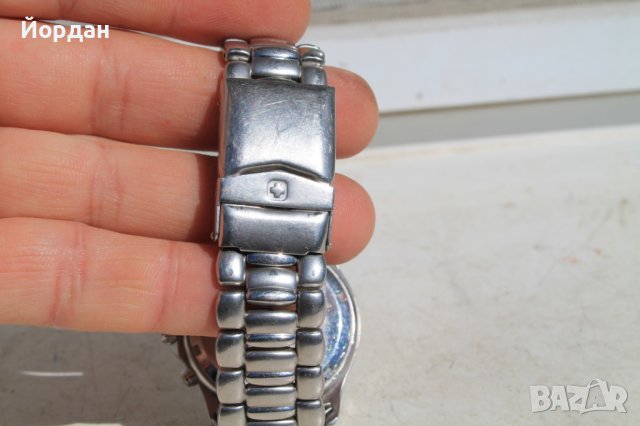 Швеицарски ''Swiss military''  кварц 22 камъка, снимка 3 - Антикварни и старинни предмети - 40000857