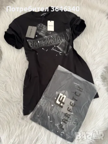 30ЛВ ДАМСКИ ТЕНИСКИ СВОБОДЕН МОДЕЛ СТАВАТ И ЗА ЕДРИ ЖЕНИ ДО 100КГ РАЗМЕРИ=С М Л ХЛ ХХЛ, снимка 1