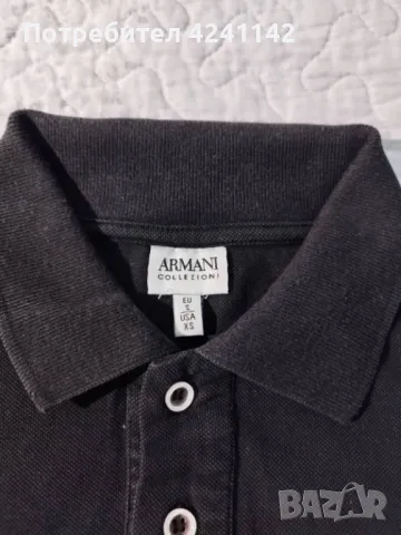 Тениска тип поло ARMANI / S | Polo shirt, снимка 2 - Тениски - 47315263