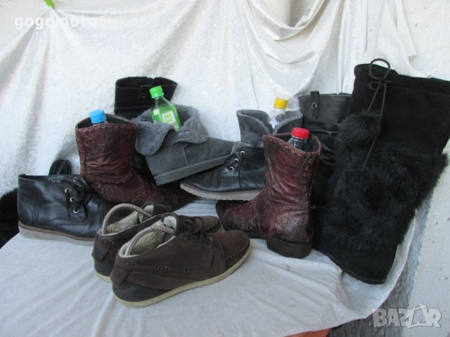 зимни мокасини BOXFRESH®,N- 39 - 40, естествена кожа + топла подплата,зимни полу боти,GOGOMOTO.BAZAR, снимка 15 - Мъжки боти - 35638513