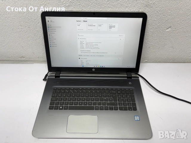 Лаптоп - HP Pavilion , Intel Core i5 6200U, RAM 4GB DDR3, SSD 64GB, OS Windows 11 Home/ L1